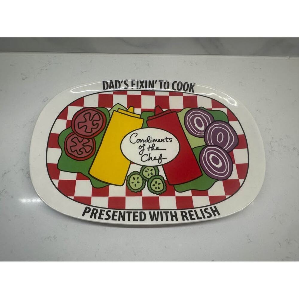 Louis Veasay “Dad’s Fixin’ to Cook” BBQ Cookout Platter